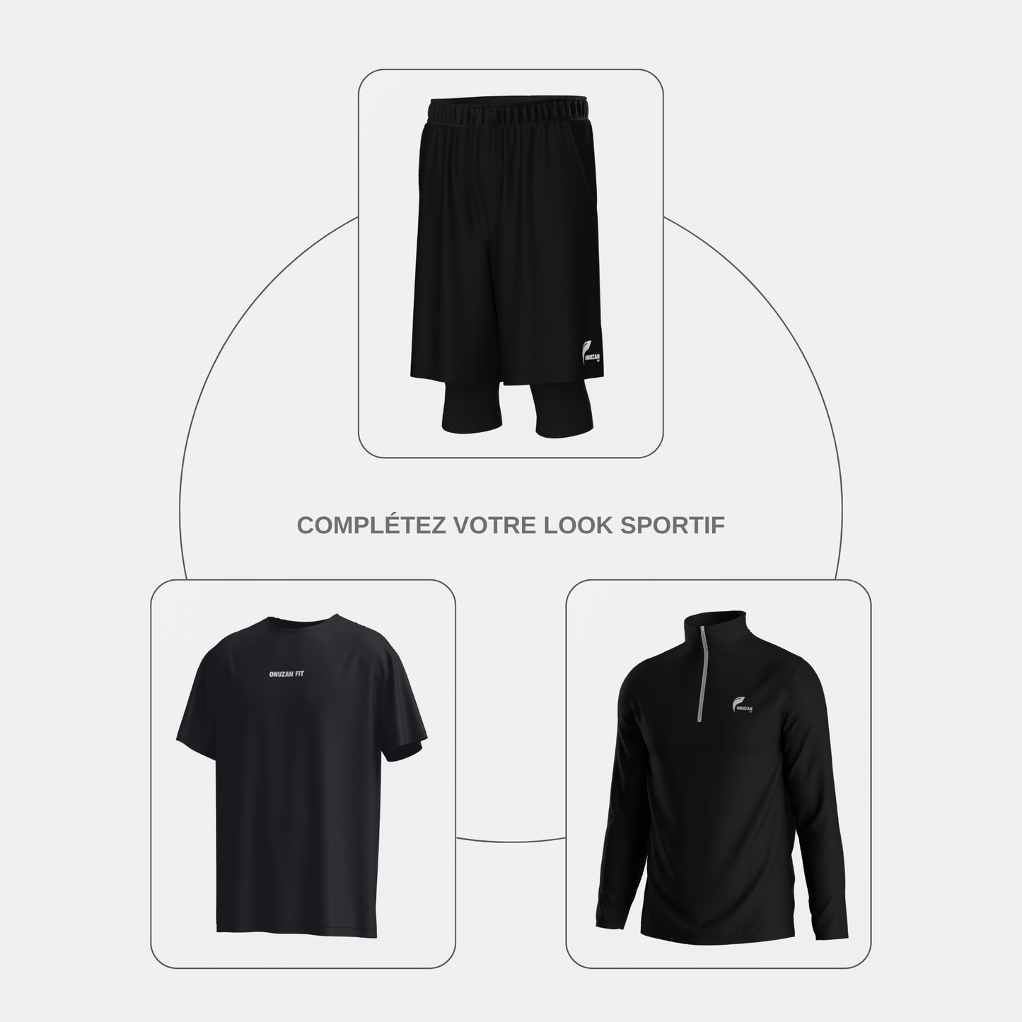 Short Hybrid 2-en-1 - Compatible Awra (Offre de lancement)