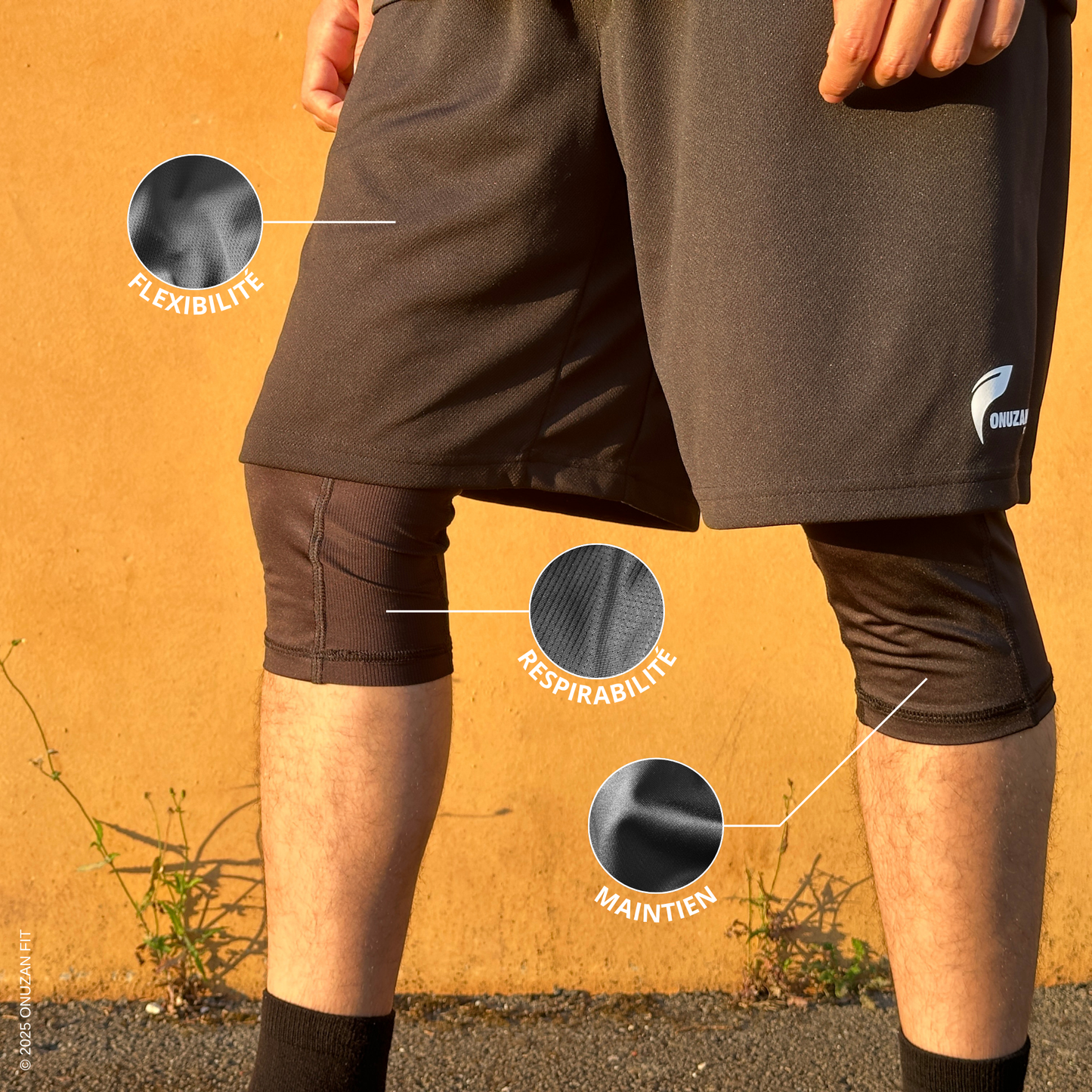 Short Hybrid 2-en-1 - Compatible Awra (Offre de lancement)