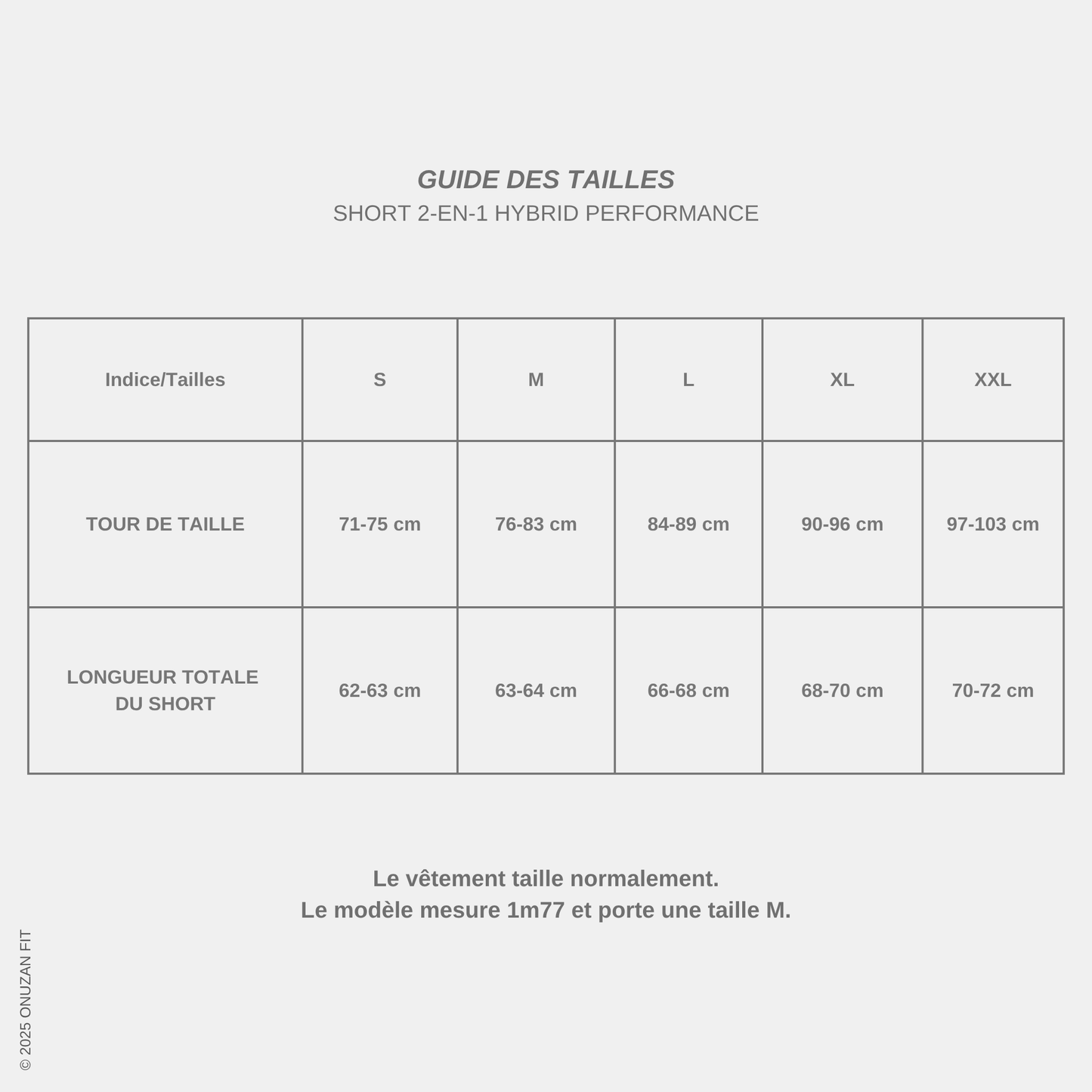 Short Hybrid 2-en-1 - Compatible Awra (Offre de lancement)