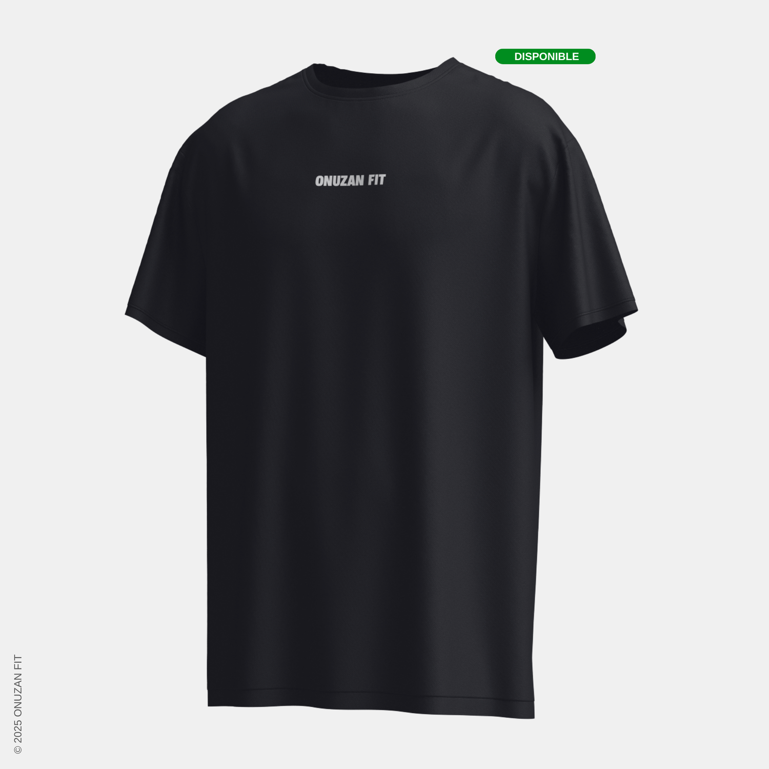 6.ONUZAN FIT - T-shirt Oversize - VELOCE CORE XY-001 - Noir Boost