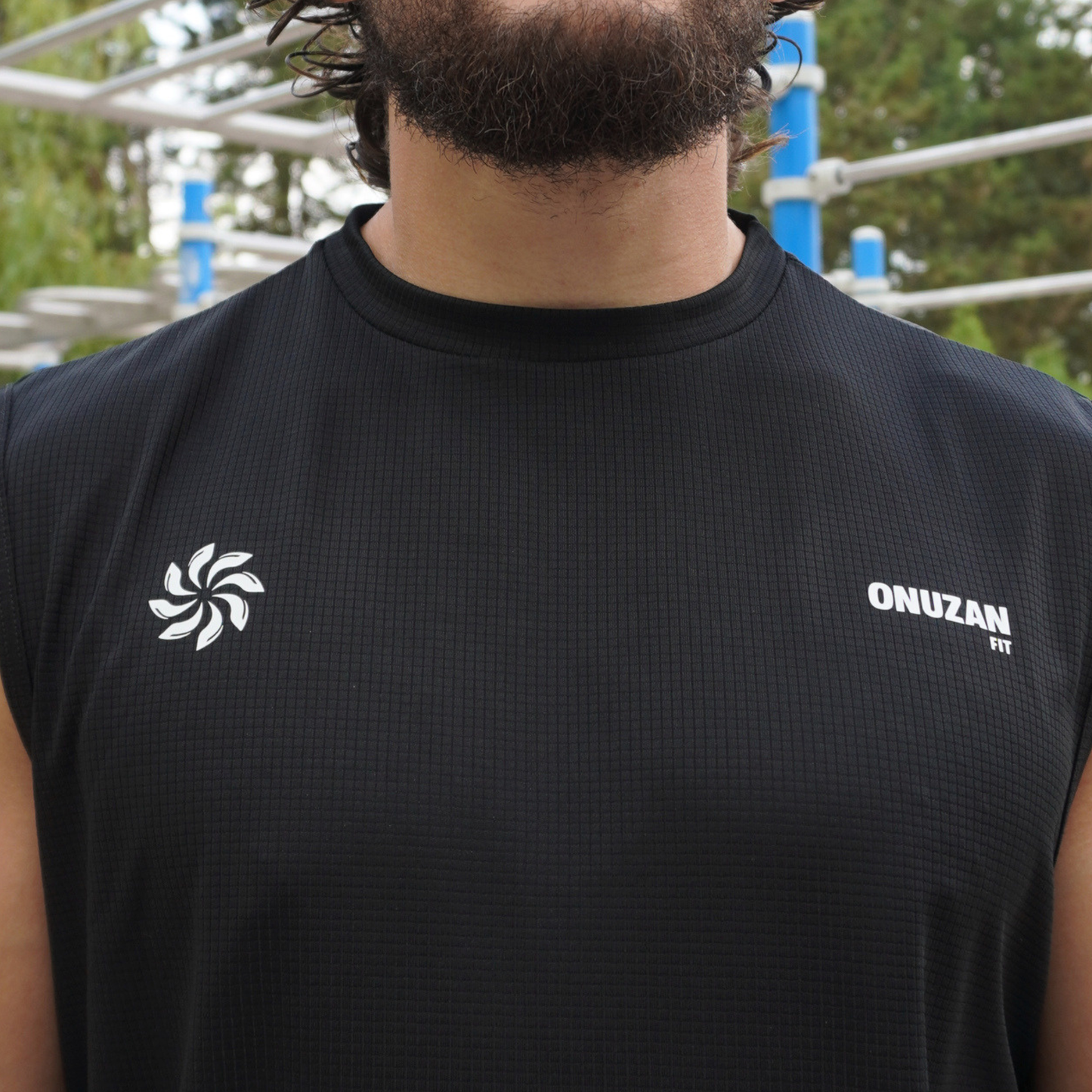 Black Training Tank Top