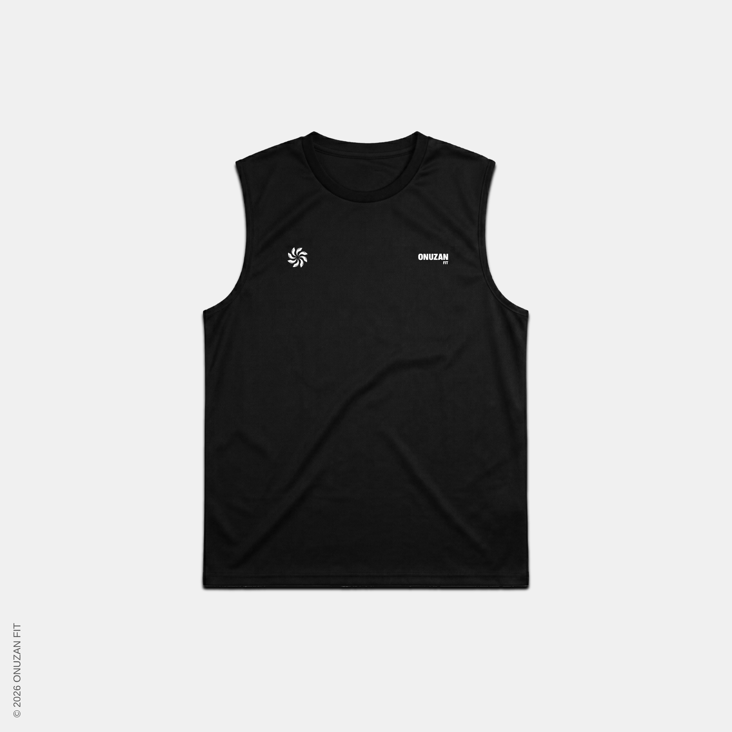Black Training Tank Top