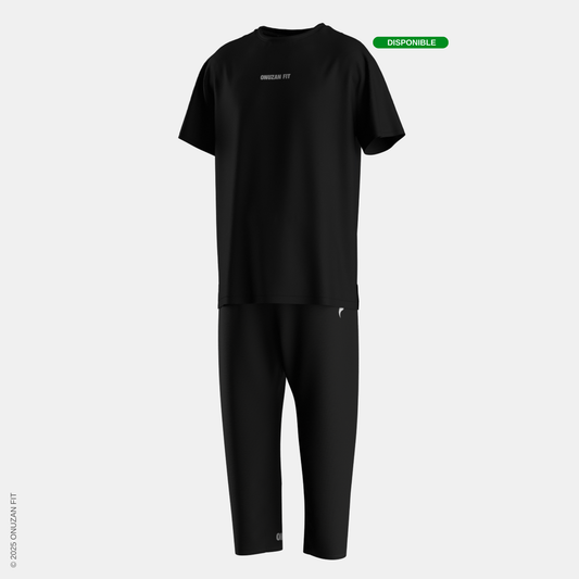 Ensemble Noir Boost - Sportswear - VELOCE CORE