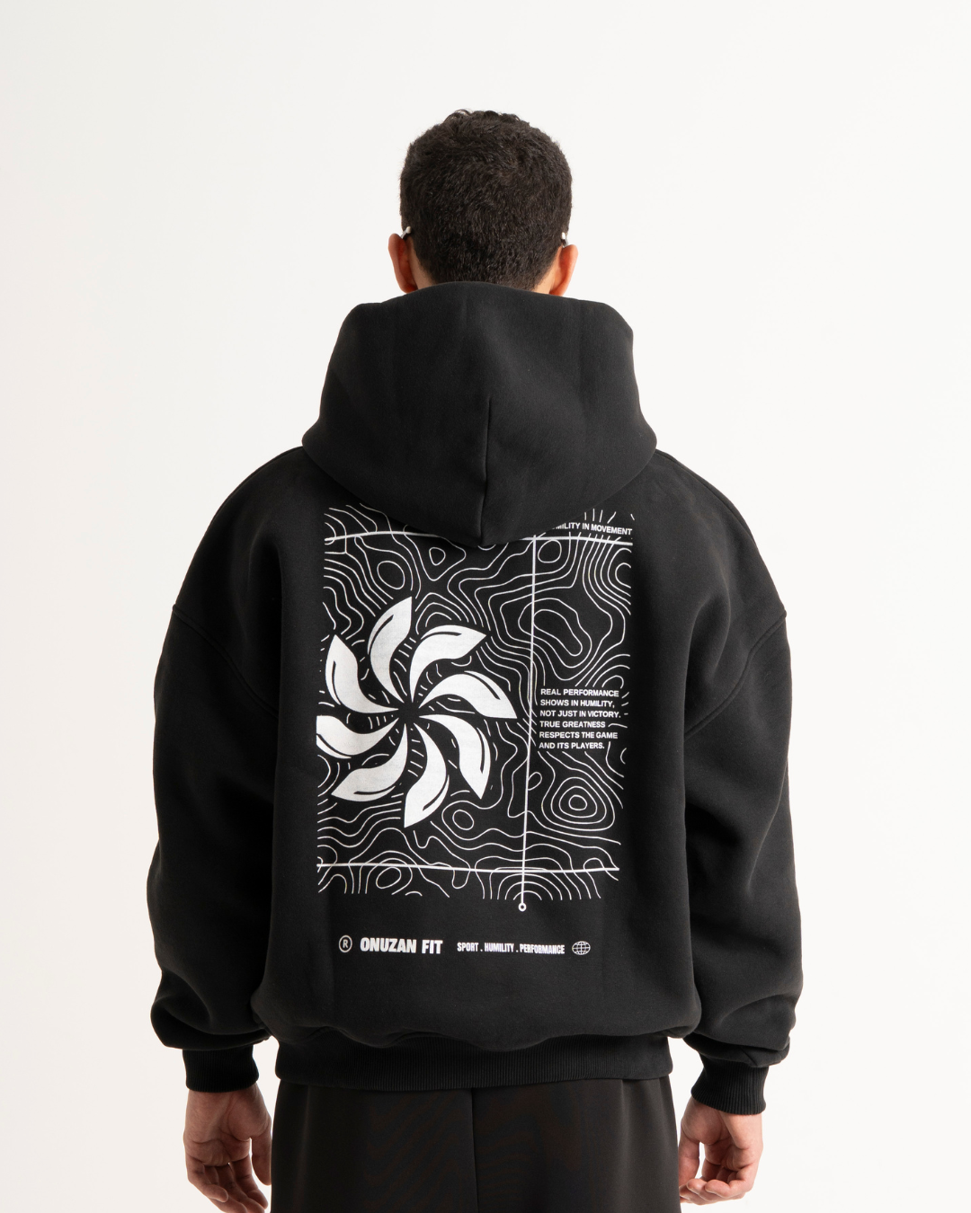 Performance Hoodie - Description vue de dos